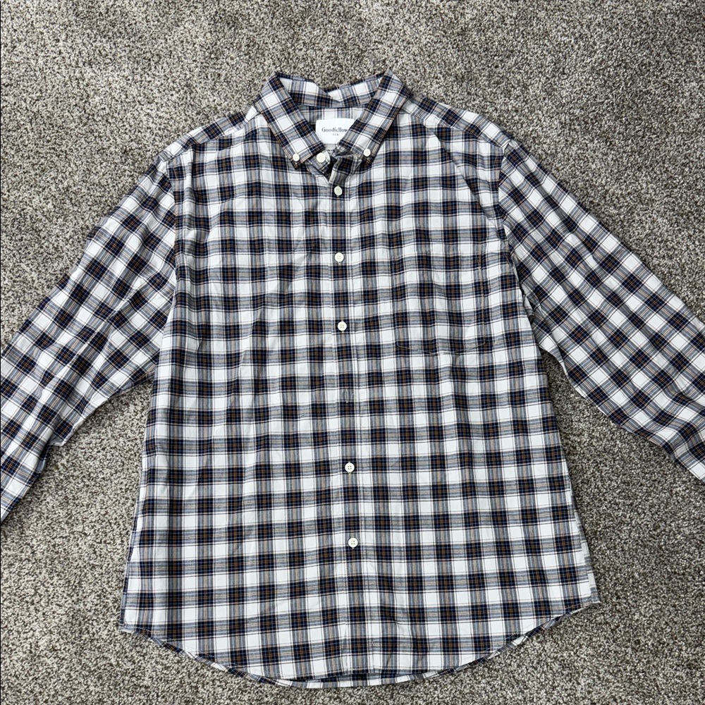 Goodfellow & Co Black and White Checkered Shirt